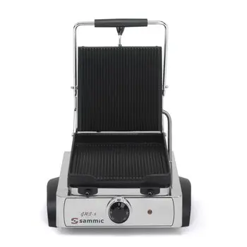 Plancha Asar Electrica Con Tapa Grs-5 230/50-60/1