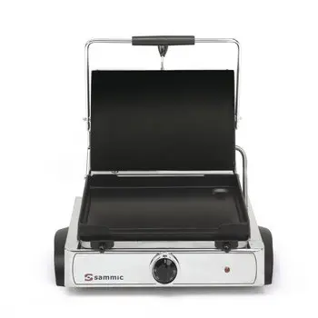 Plancha Asar Electrica Con Tapa Glm-6 230/50-60/1