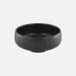 Bol Nara Relieve Negro 12X5,6 Cm.