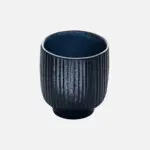 Taza Moka Nara Relieve Negra 10 Cl.