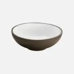 Ensaladera Renew Bicolor Gris Blanco 17X6,5 Cm.
