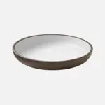 Plato Renew Bicolor Marron Blanco 26X4,7 Cm.