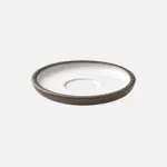 Plato Moka Renew Bicolor Marron Blanco 11 Cm.