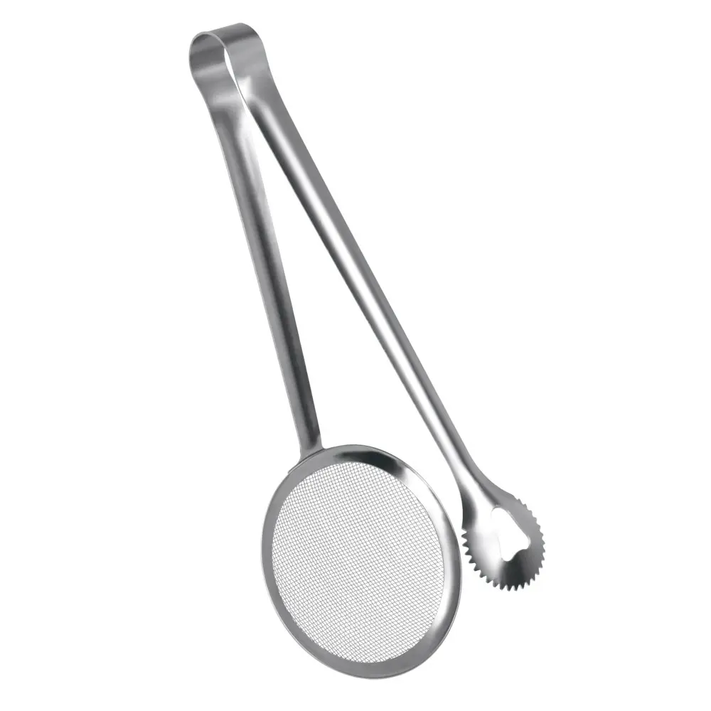 Pinza Inox Para Freir Y Servir 10 Cm.