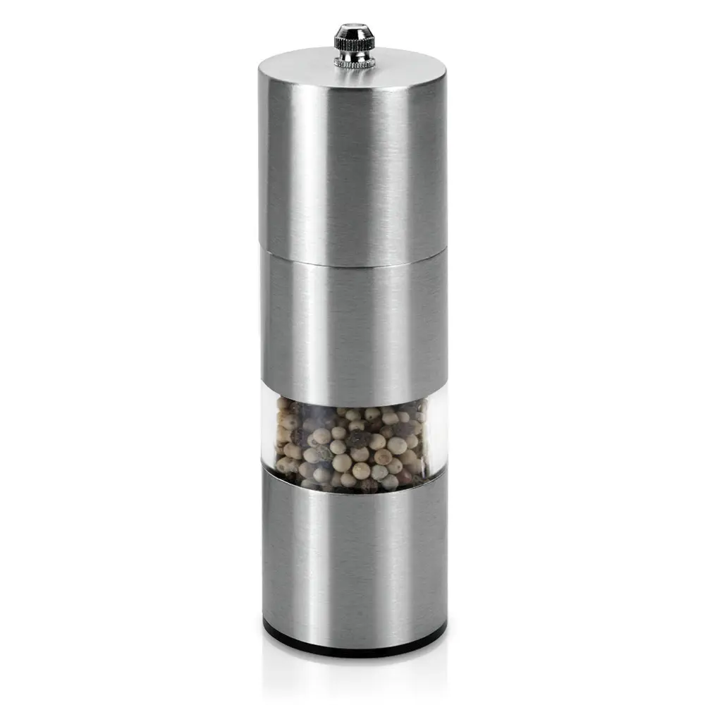 Molinillo Sal Y Pimienta Inox/Acrilico 16 Cm.