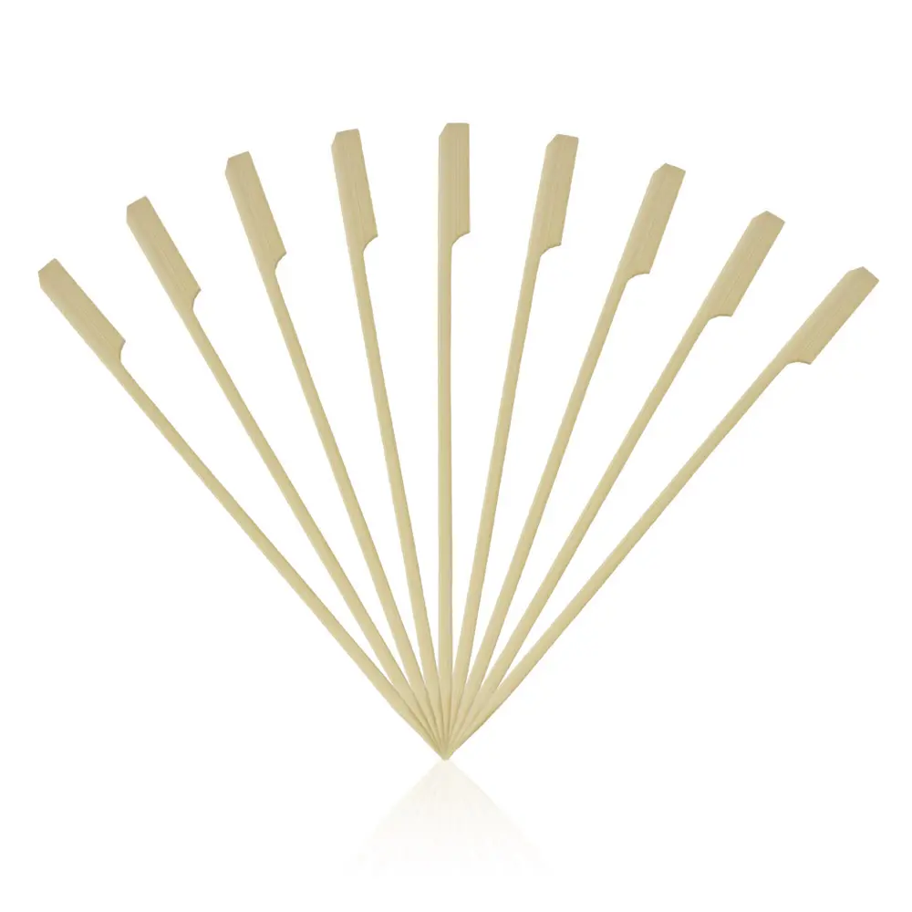 Set 100 Brochetas De Madera 30 Cms. (3Mm)