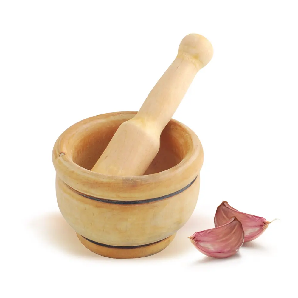 Mortero Madera 12 Cm.