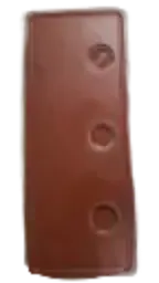 Tabla Salchichas Marron 50X20X15 Cm.