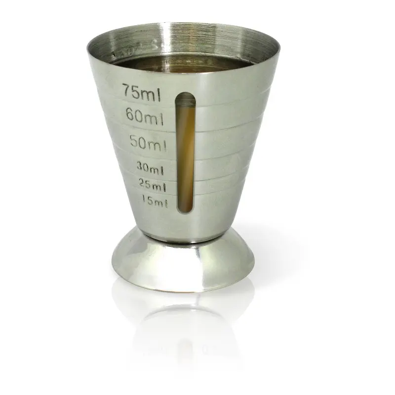 Medidor Licor Con Visor Inox.
