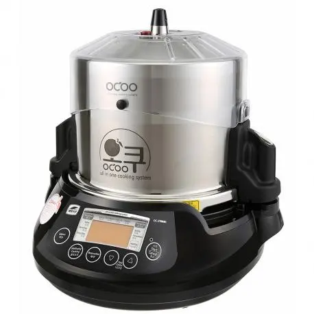 Maquina Doble Coccion Ocoo Negra Presion Automatica