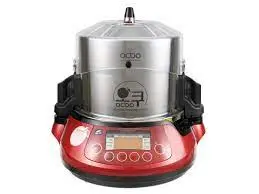 Maquina Doble Coccion Ocoo Roja Presion Automatica