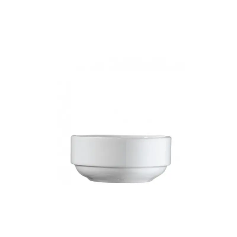 Bol Frig Apilable Porcelana Blanca 40 Cl. 12X6 Cm.