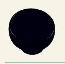 Bol Negro 13,5 Cm.