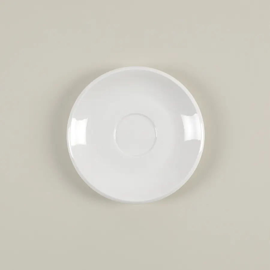 Plato Moka Hypotenusa Fine China 13 Cm.