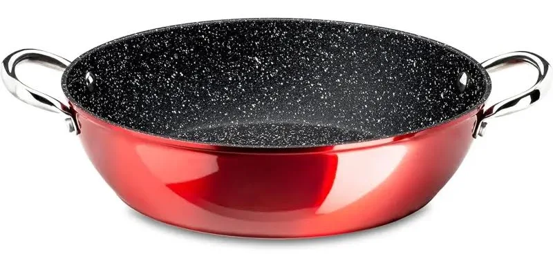 Cacerola Aluminio Forjado Full Induction Red 24 Cm.
