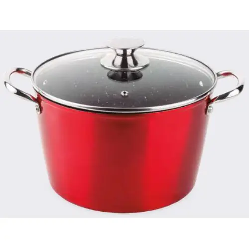 Olla Aluminio Forjado Full Induction Red 24 Cm.