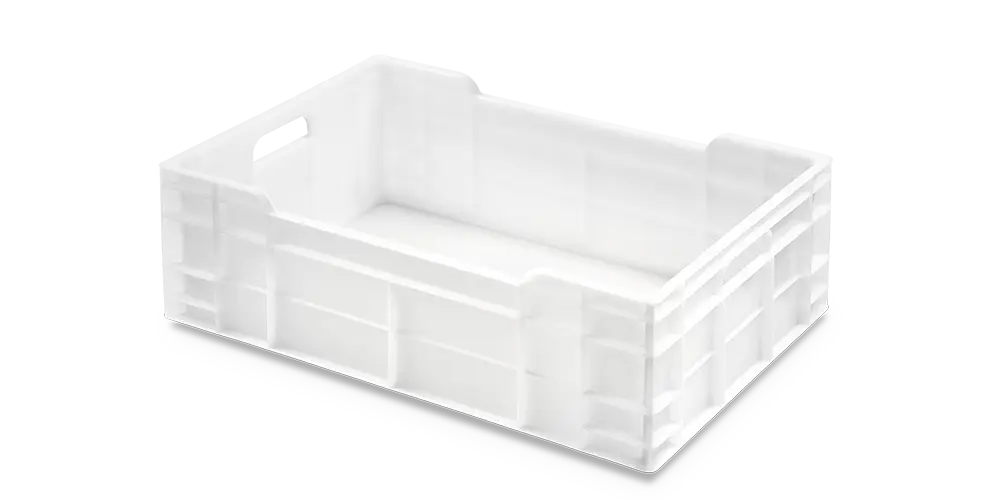 Cubeta Manutencion Lisa Blanca 40 L. 60X40X20 Cm.