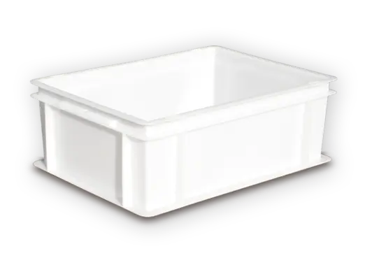 Cubeta Manutencion Lisa Blanca 45 L. 60X40X23,5 Cm.