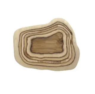 DLR Fuente Irregular Madera 40x35 cm.