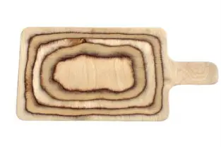 DLR Fuente Rectangular Madera Con Mango 40x20 cm.