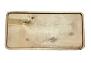 DLR Fuente Rectangular Madera Hollow 40x20 cm.