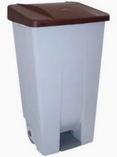 Contenedor Selectivo Tapa Marron 120 L.