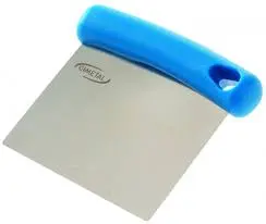 Espatula Rascador Flexible Inox. 11X11 Cm.