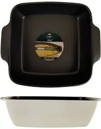 Fuente Horno Stone Cuadrada 30X30X7 Cm.
