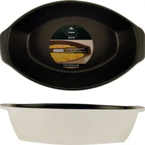 Fuente Horno Stone Oval 28X18X7 Cm.