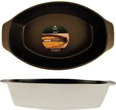 Fuente Horno Stone Oval 35X21X7,5 Cm.