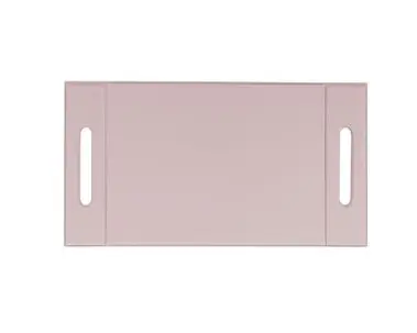 Bandeja Togo Simil Piel Malva 32X20X5,5 Cm.                      