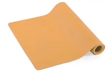 Camino Mesa Simil Piel Camel 145X45 Cm.