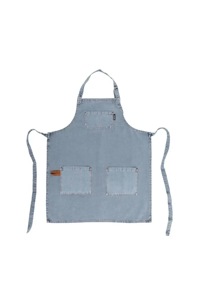 Delantal Havana Azul 85X70 Cm.