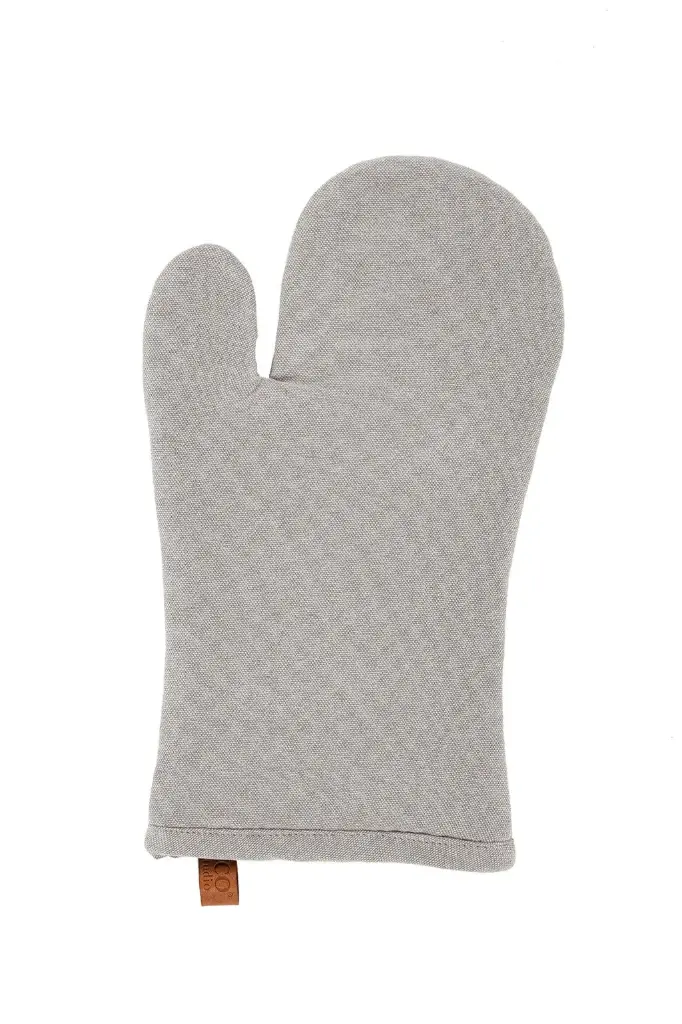 Guante Horno Gris Suave 32X18 Cm.
