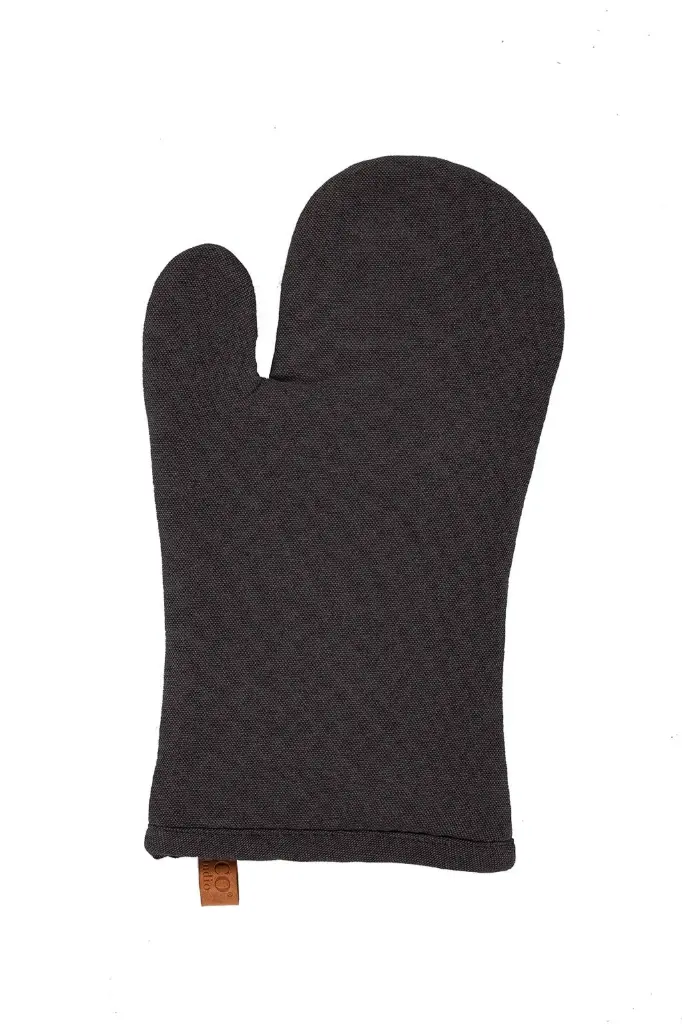 Guante Horno Negro 32X18 Cm.