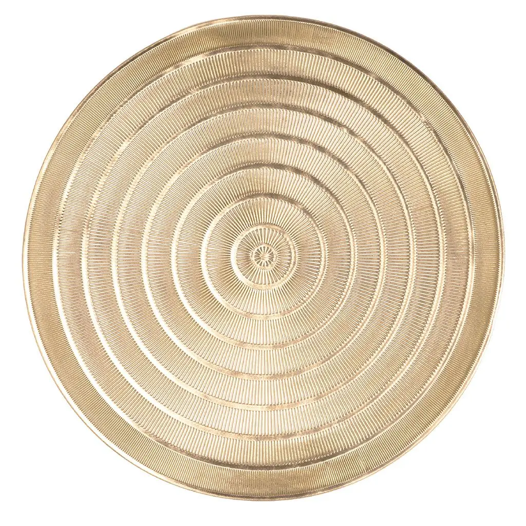 Mantel Individual Capellini Oro Redondo 39,5 Cm.
