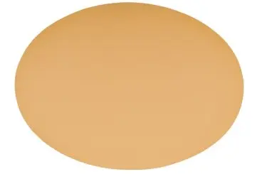 Mantel Individual Togo Camel Oval 45X33 Cm.