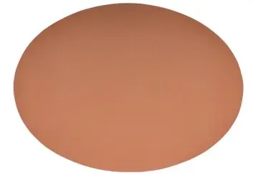 Mantel Individual Togo Caramelo Oval 45X33 Cm.