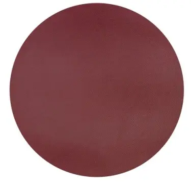 Mantel Individual Togo Rojo Redondo 38 Cm.