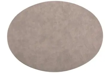 Mantel Individual Troja Carbon Oval 45X33 Cm.