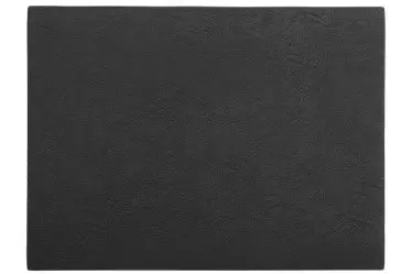 Mantel Individual Troja Negro Rectangular 45X33 Cm.