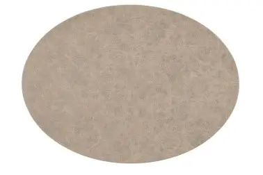 Mantel Individual Truman Doble Cara Gris Pardo Oval 45X33 Cm.