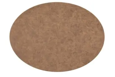 Mantel Individual Truman Doble Cara Nuez Oval 45X33 Cm.