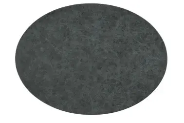 Mantel Individual Truman Negro Oval 45X33 Cm.