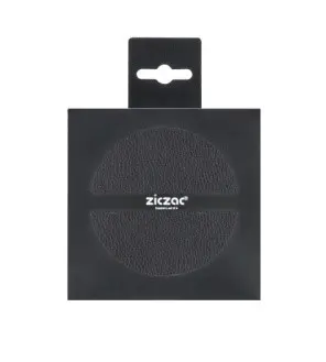Posavasos Togo Redondo Negro 4 Unidades 10 Cm.