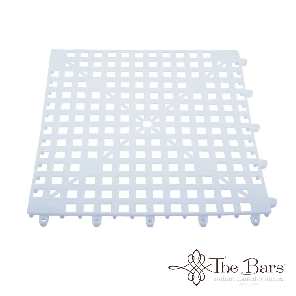Alfombra Barra Blanca 30X30 Cm.                             