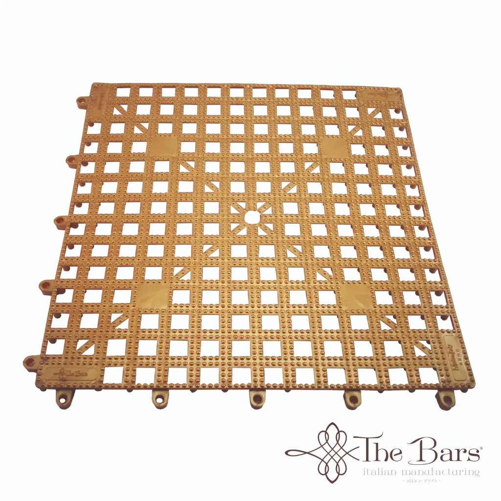 Alfombra Barra Cobre 33X33 Cm.                              