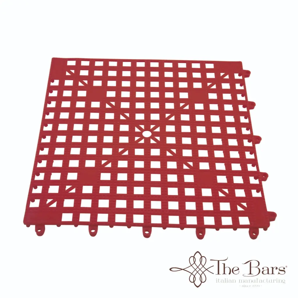 Alfombra Barra Roja 33X33 Cm.                                