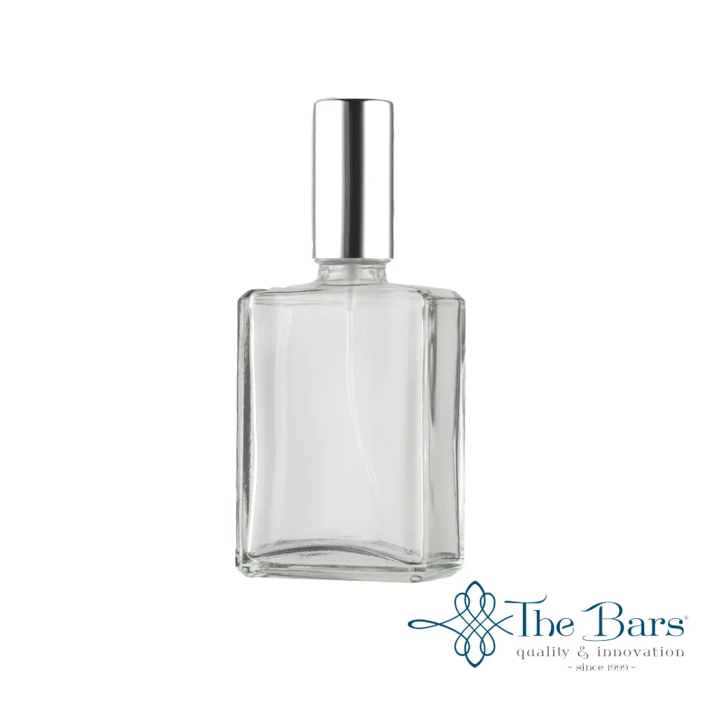 Botella Licor Spray Cuadrada 100 Ml.