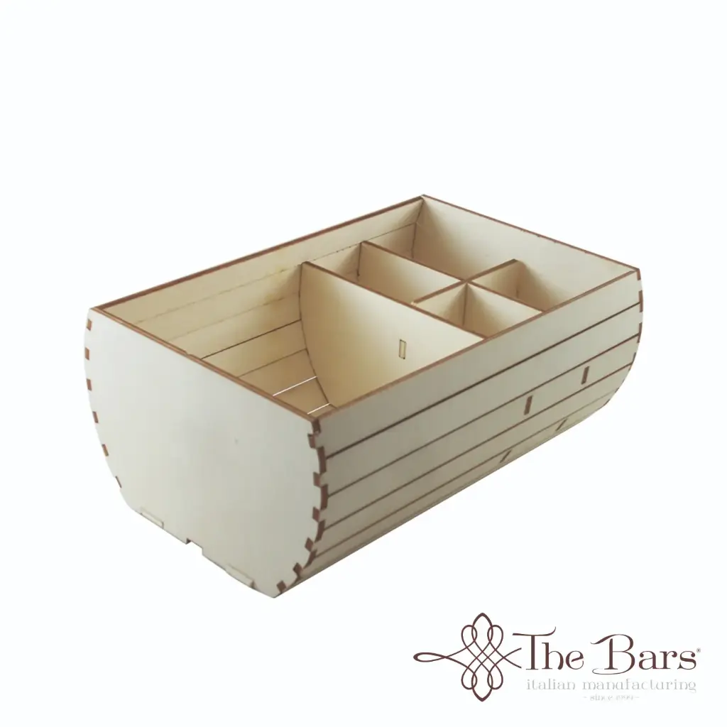 Organizador Barra Barril Madera
